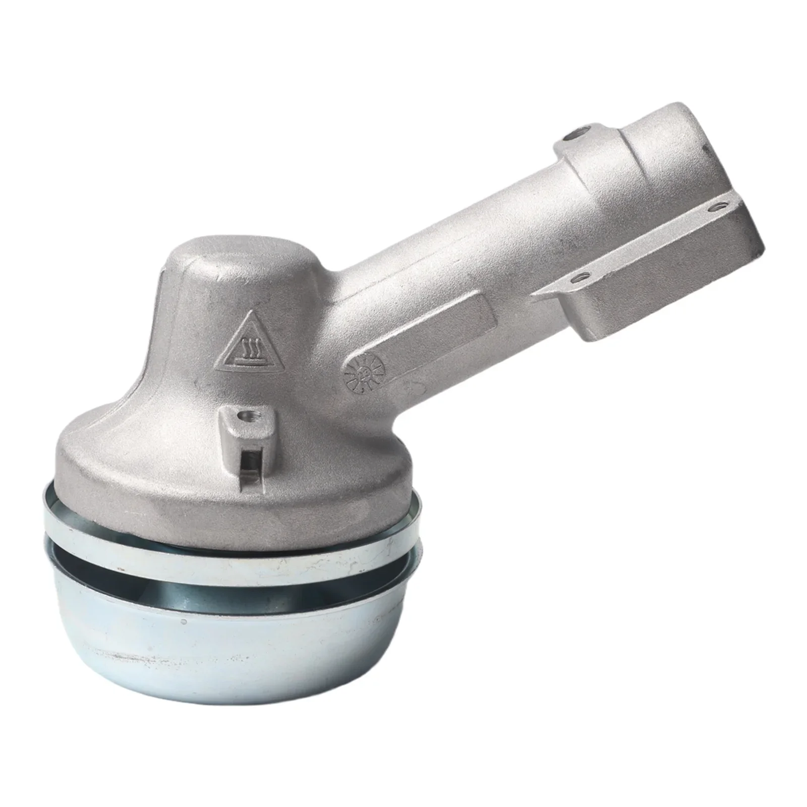 Brush Cutter Trimmer Gear Head 1-inch Diameter Shaft Square Connection Hole 10 Teeth Trimmer Gear Head Replacement