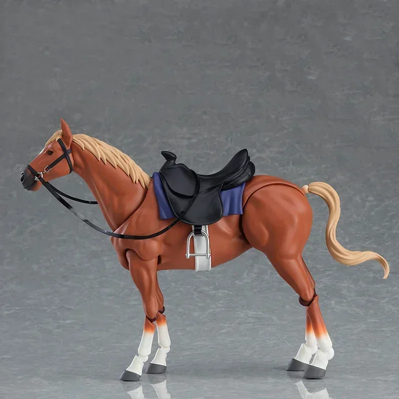 16cm #490 Figma Anime Figure Figma Horse ver.2 White/Brown