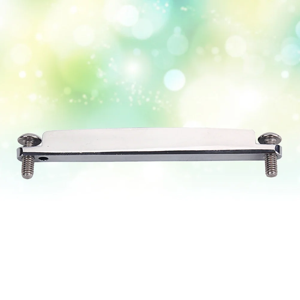 

Metal Guitar Bridge Saddle Acoustic Replacement Parts For Bass High Quality Durable Silver Gl227 Instrument Accessory