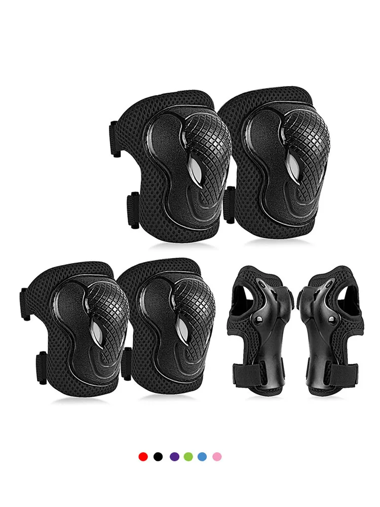 AliExpress GENGGAO 6Pcs/Set Protective Gears Set for Kids Children Knee Pad Elbow Pads Wrist Guards Child Safety Protector Kit for Cycling Skating