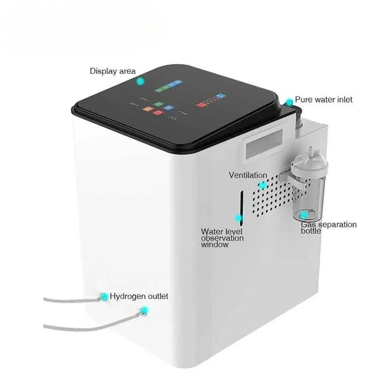 Healthy Product PEM Molecular Hydrogen Breathing Machine SPE PEM Tech Hydrogen Inhalation Machine 300ml