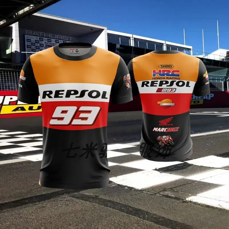 

2025 New Moto Cycling Suit Racing Suit Locomotive Suit Quick Drying Fast Drop Breathable F1 Men's Short Sleeve Mountain