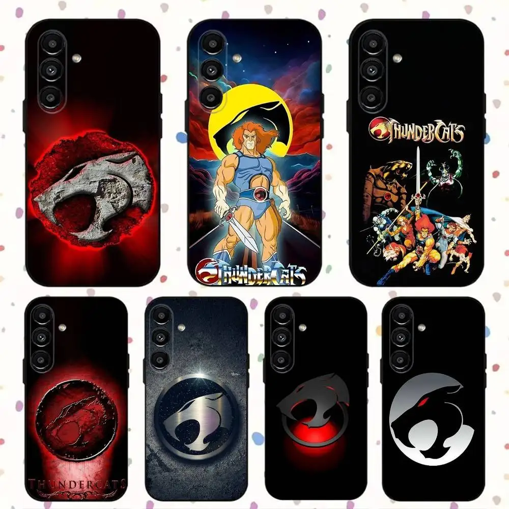 

ThunderCats Phone Case For Samsung S24,S21,S22,S23,S30,Ultra,S20,Plus,Fe,Lite,Note,10,9,5G Black Soft Cover