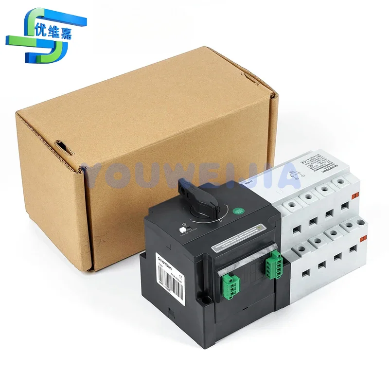 SmartGen SGM-80A 63A 80A 125A 250A 4P SGM Genset Type ATS Dual Power Automatic Transfer Switch Compatible Generator Controller