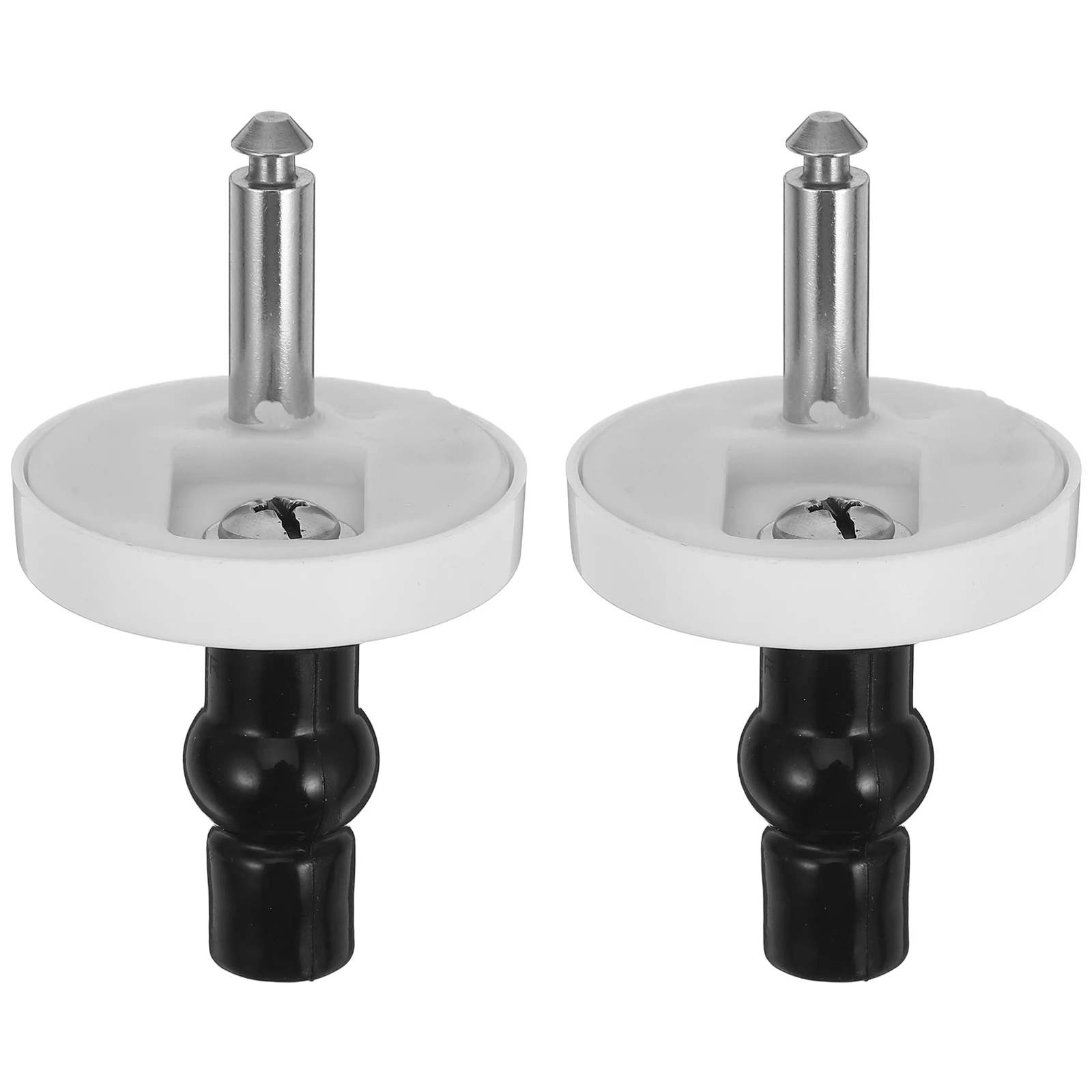 

2 Pcs Toilet Seat Fixing Screws Accessory Accessories Bolts Replacement Pvc Fittings and Fixtures