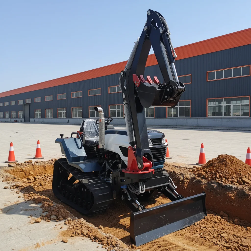 Customize Diesel Agricultural Crawler Tractor With Multiple Farm Tools