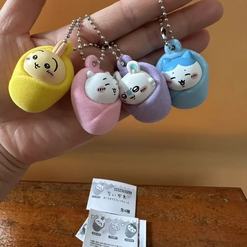 

Anime Chiikawa Hachiware Usagi Momonga Figure Kawaii Baby Styling Blind Box Toys Collect Pendants Keychain Decoration Kids Gifts
