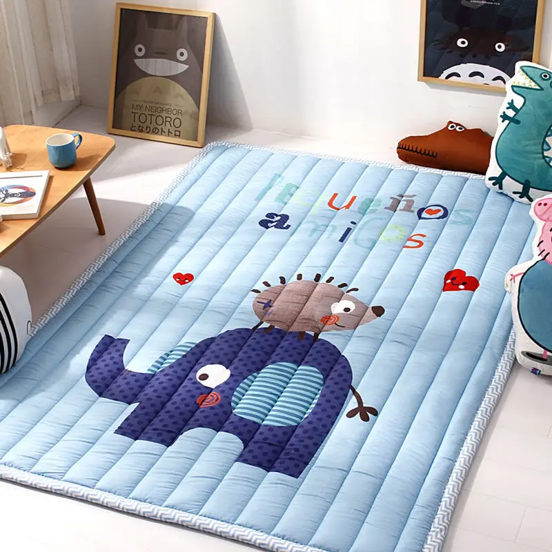 

Play Mats Baby Childrens Non-slip Crawling Mat Cartoon Baby Game Floor Mat Thickened Cooling Mat