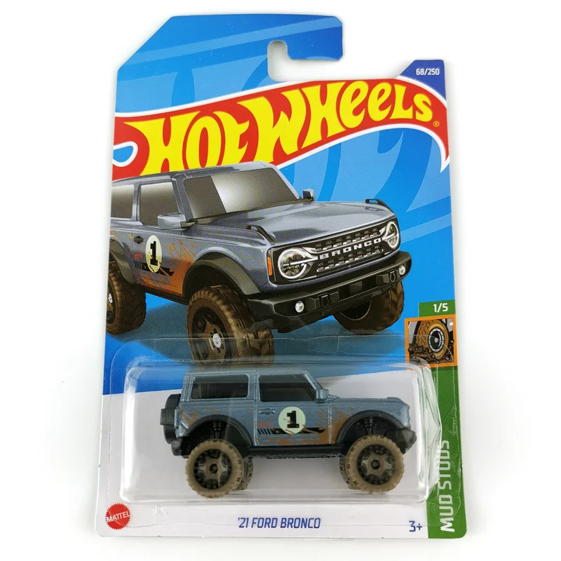 

2022-68 Hot Wheels Cars 21 FORD BRONCO 1/64 Metal Die-cast Model Collection Toy Vehicles