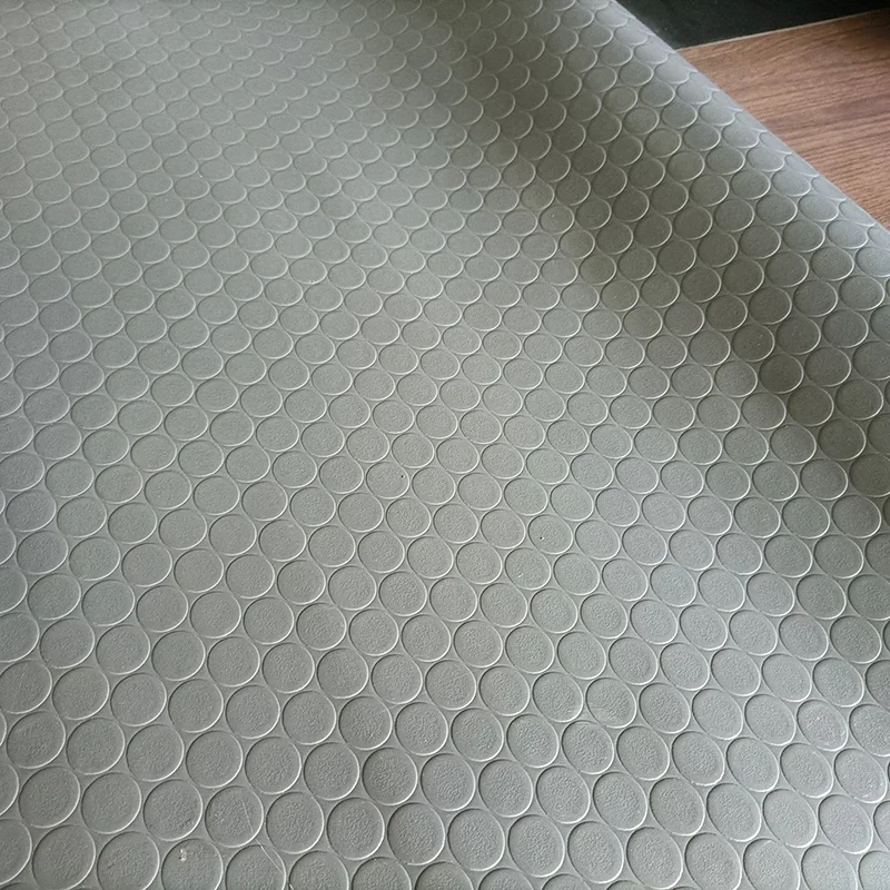 PVC Coin Car Floor Mat Roll Covered Linoleum Carpet Rubber Plastic Vinyl Leather Sponge Commercial Flooring Sheet