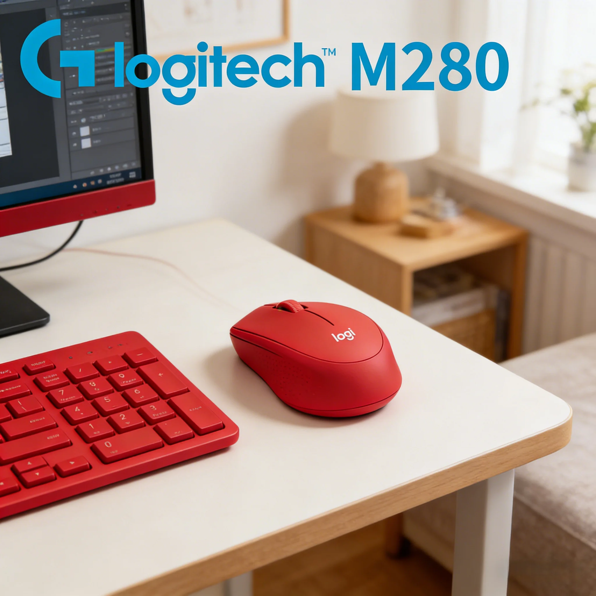 

Беспроводная мышь Logitech M280 черная, 2.4G, с нано-приемником, Plug-and-Play, 1000DPI, для Windows, Mac, Chrome OS, офиса, ноутбука