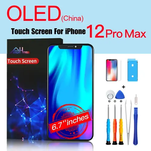PINZHENG High Quality Screen AMOLED INCELL LCD OLED OEM For iPhone 11 12 13 Mini Pro Max XS XR MAX Display Replacement With Tool - Image 17