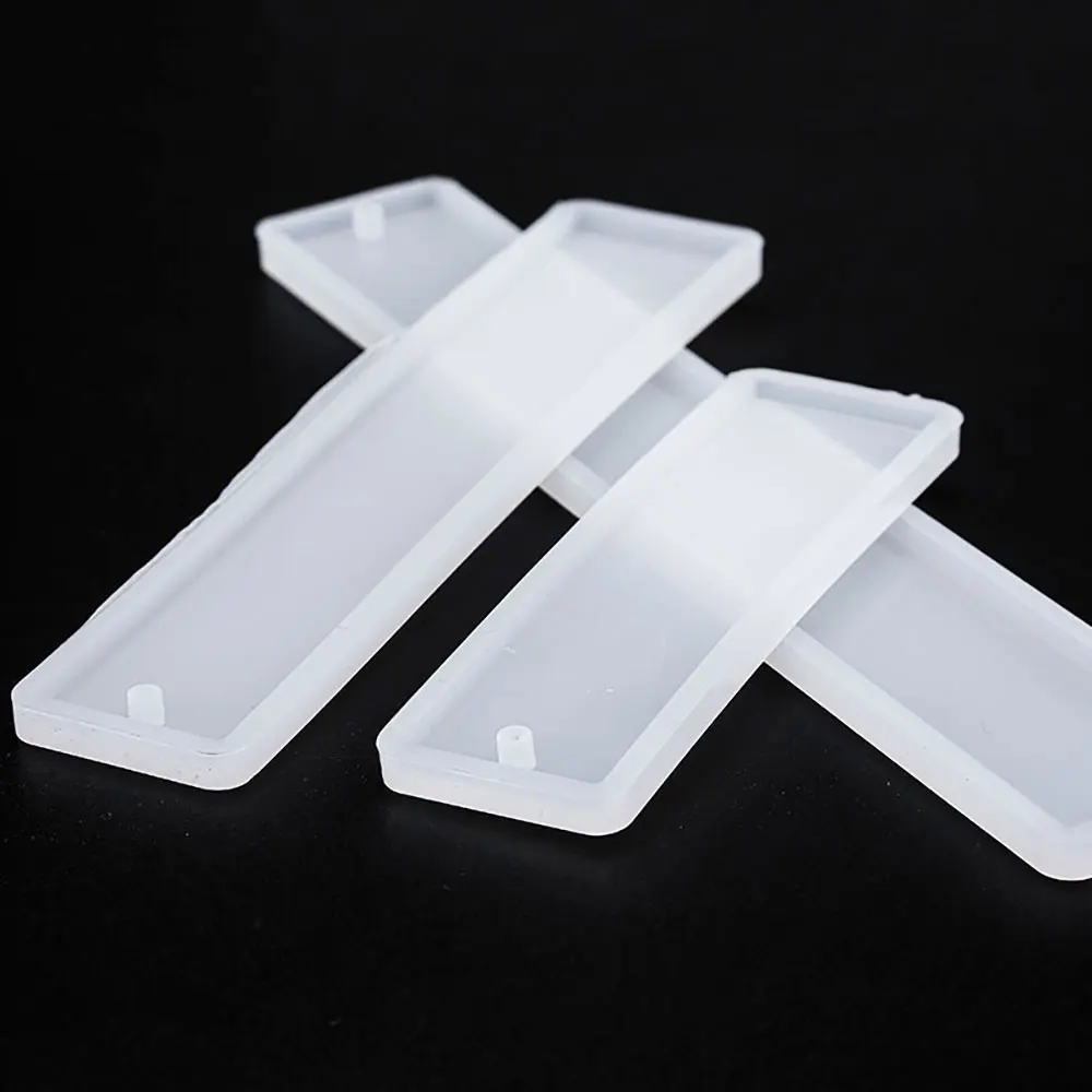 Silicone world Rectangle Silicone Bookmark Mold DIY Bookmark Mold Making Epoxy Resin Jewelry DIY Craft Silicone Transparent Mold - Image 5