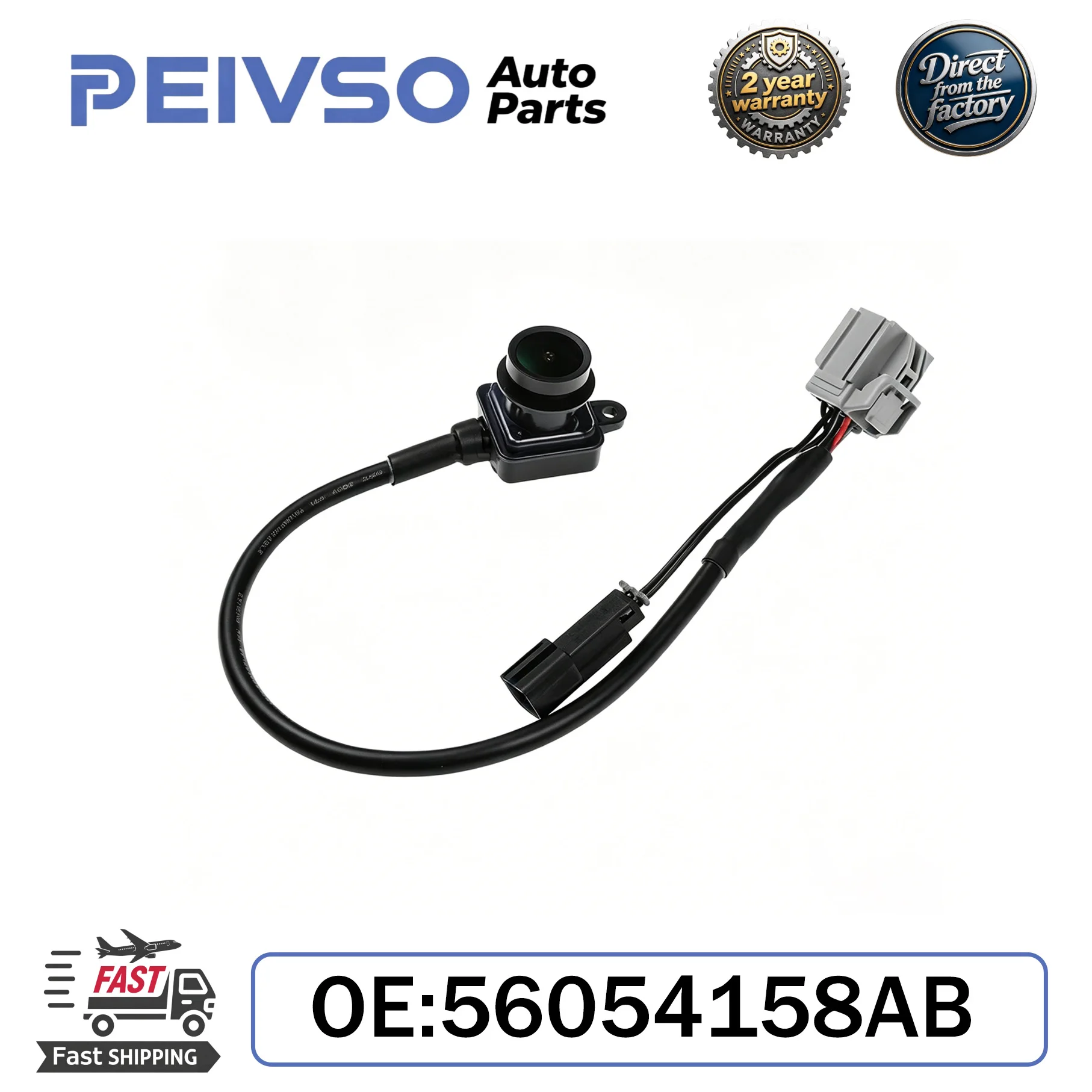 PEIVSO NEW High Quality 56054158AB Car Rear View Backup Camera for Dodge Journey 2011-2020 Car Parts