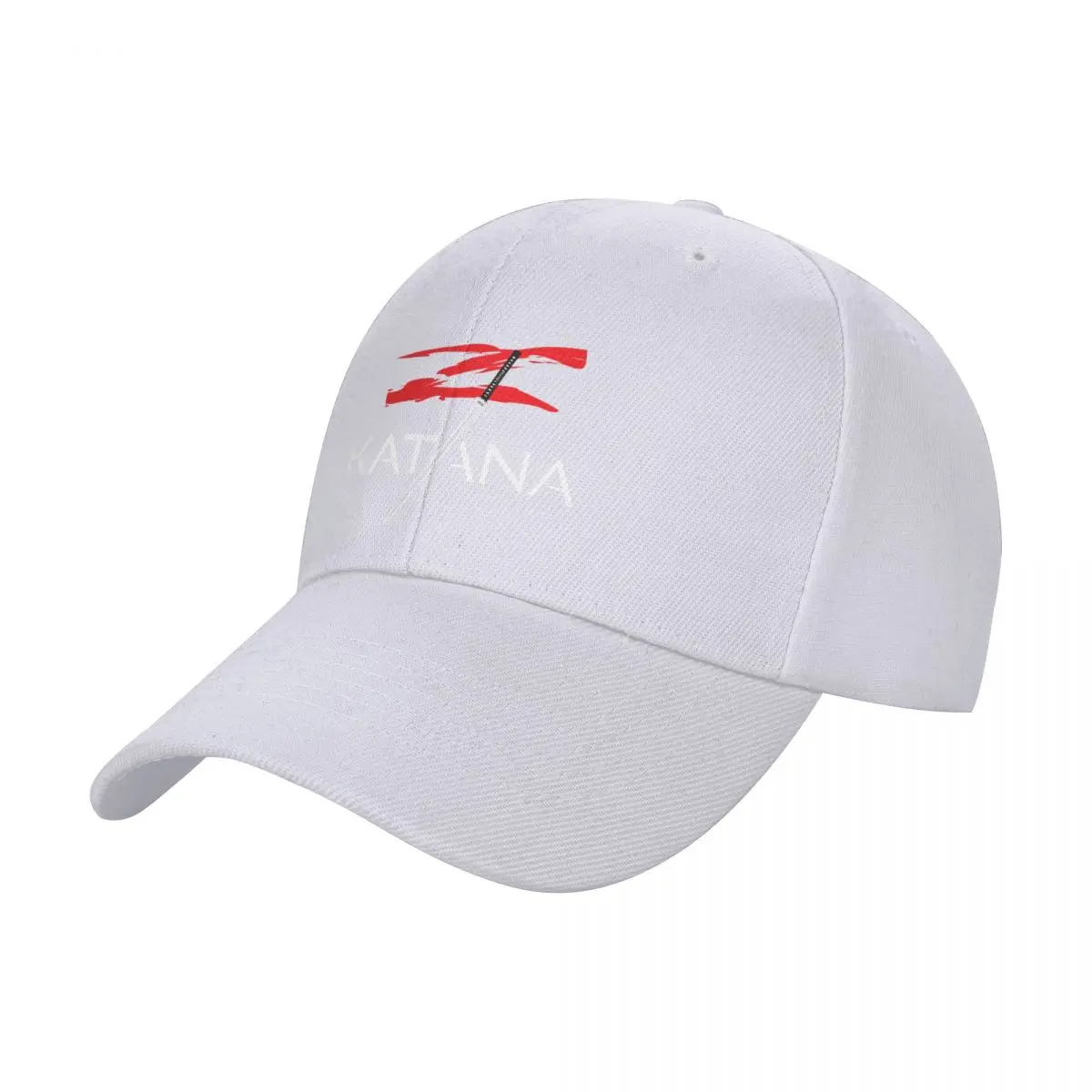 Samurai sword (katana) for black T-shirt Baseball Cap Sun Cap Golf Mountaineering For Women Men's