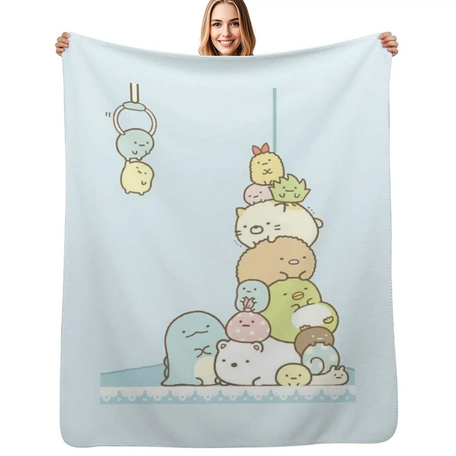 Sumikko Gurashi Throw Blanket Sofa For Decorative Sofa Summer Beddings Decorative Sofas christmas decoration decorative Blankets