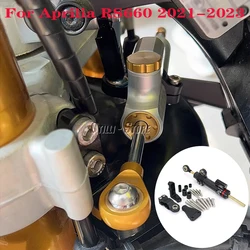 New Steering Stabilize Damper Bracket Mount CNC Motorcycle Accessories For Aprilia RS660 RS 660 rs660 rs 660 2021 2022 2023