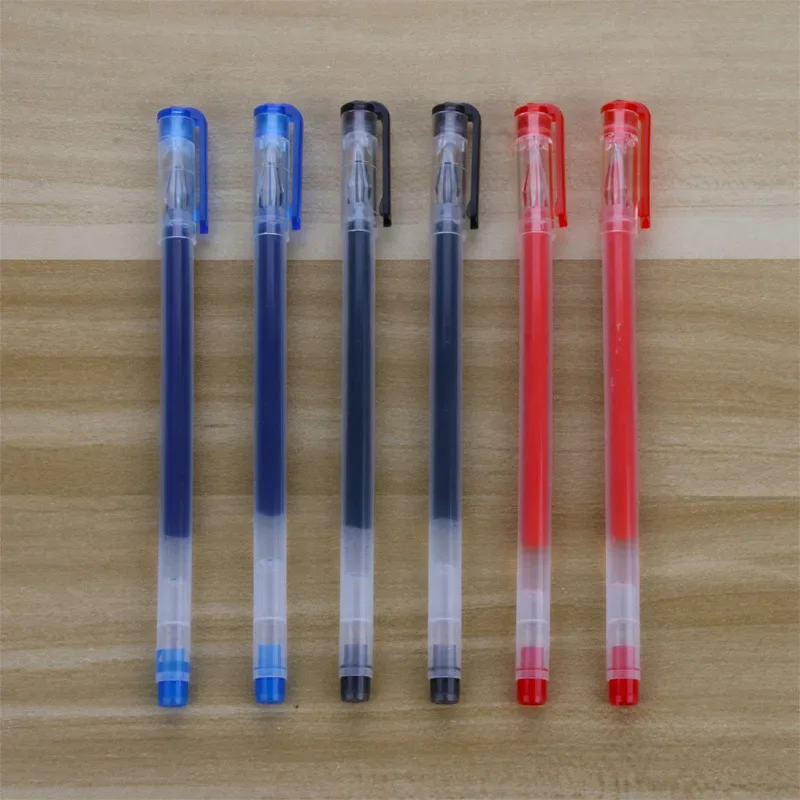 

50 шт. Juneng писает большую емкость, нейтральная ручка с алмазной головкой, деловая офисная ручка для подписи, ручка для студенческого экзамена на водной основе