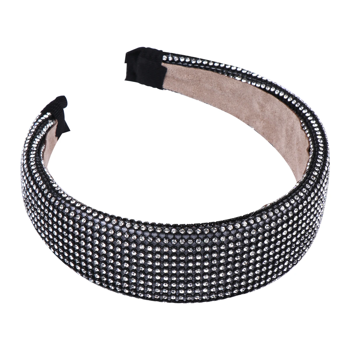 

Rhinestone Headbands Hair Hoop Simple Headdress Adornment Accessories Breathable Comfort Daily Wear Party Outfit Styling Tool