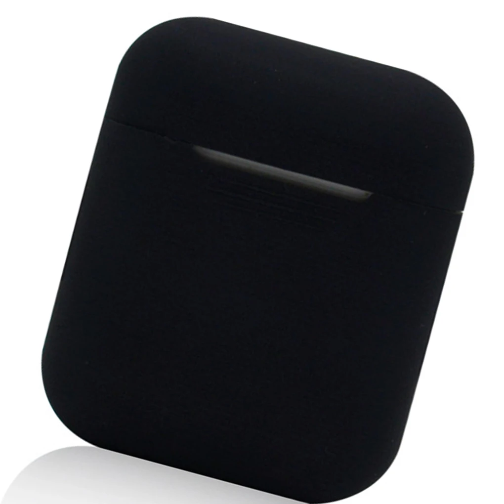 Silicone Bluetooth Wireless Earphone Case Shockproof Charging Box Protective Cover Replacement for Airpods