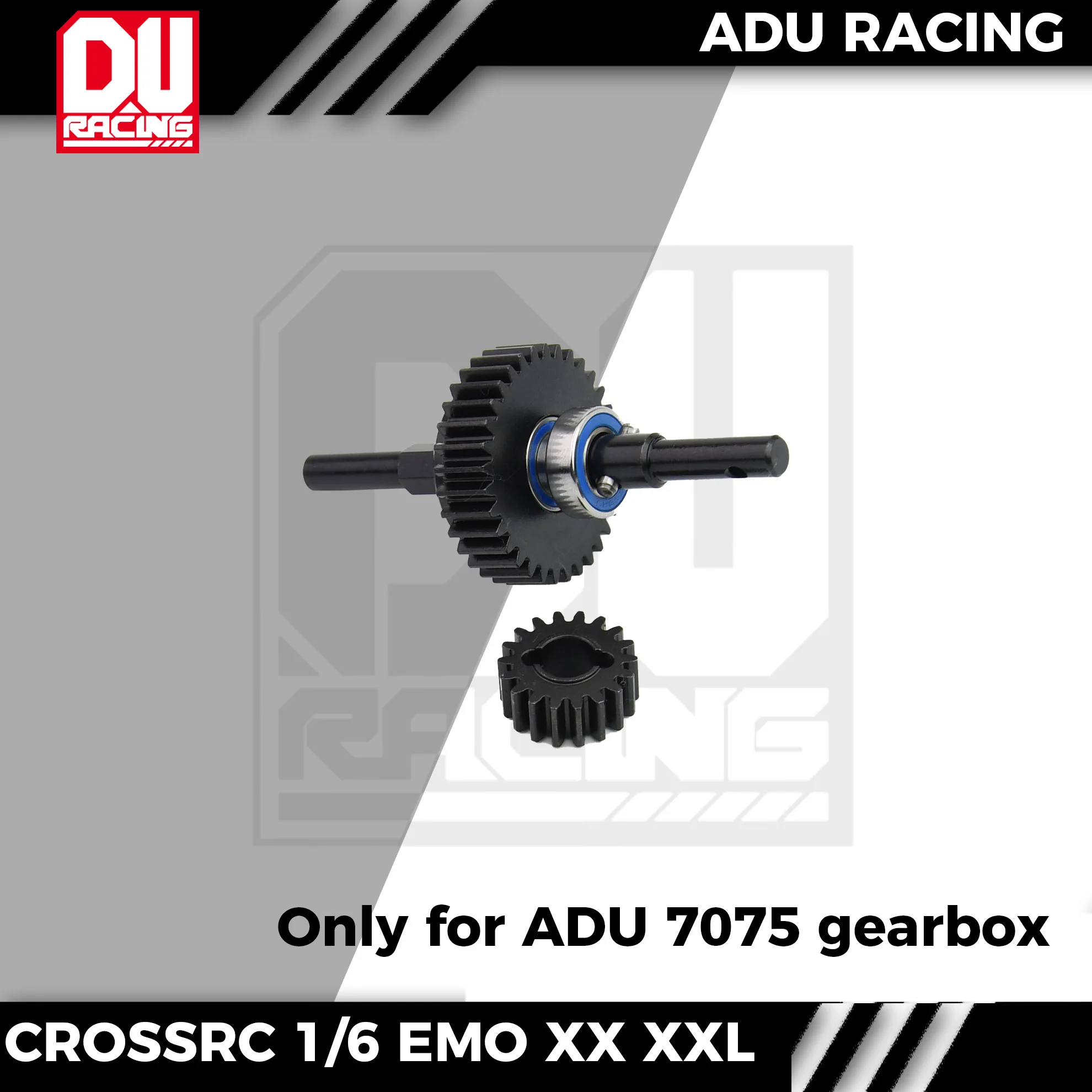 

ADU RACING out drive shaft 8mm FOR CROSS RC 1/6 EMO XX XXL with ADU RACING 7075 gearbox