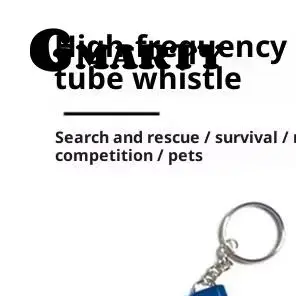 Dual Frequency Survival Whistle Flat Metal Whistle For Outdoor Hiking Climbing Emergence Whistle Cheerleading Souvenirs