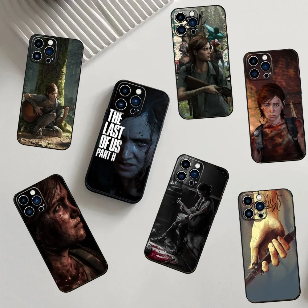 

The L-Last of U-Us 2 Phone Case For iPhone 16,15,14,13,12,11,Pro,X,XS,Max,XR,Plus,Mini Soft Silicone Black Shockproof TPU