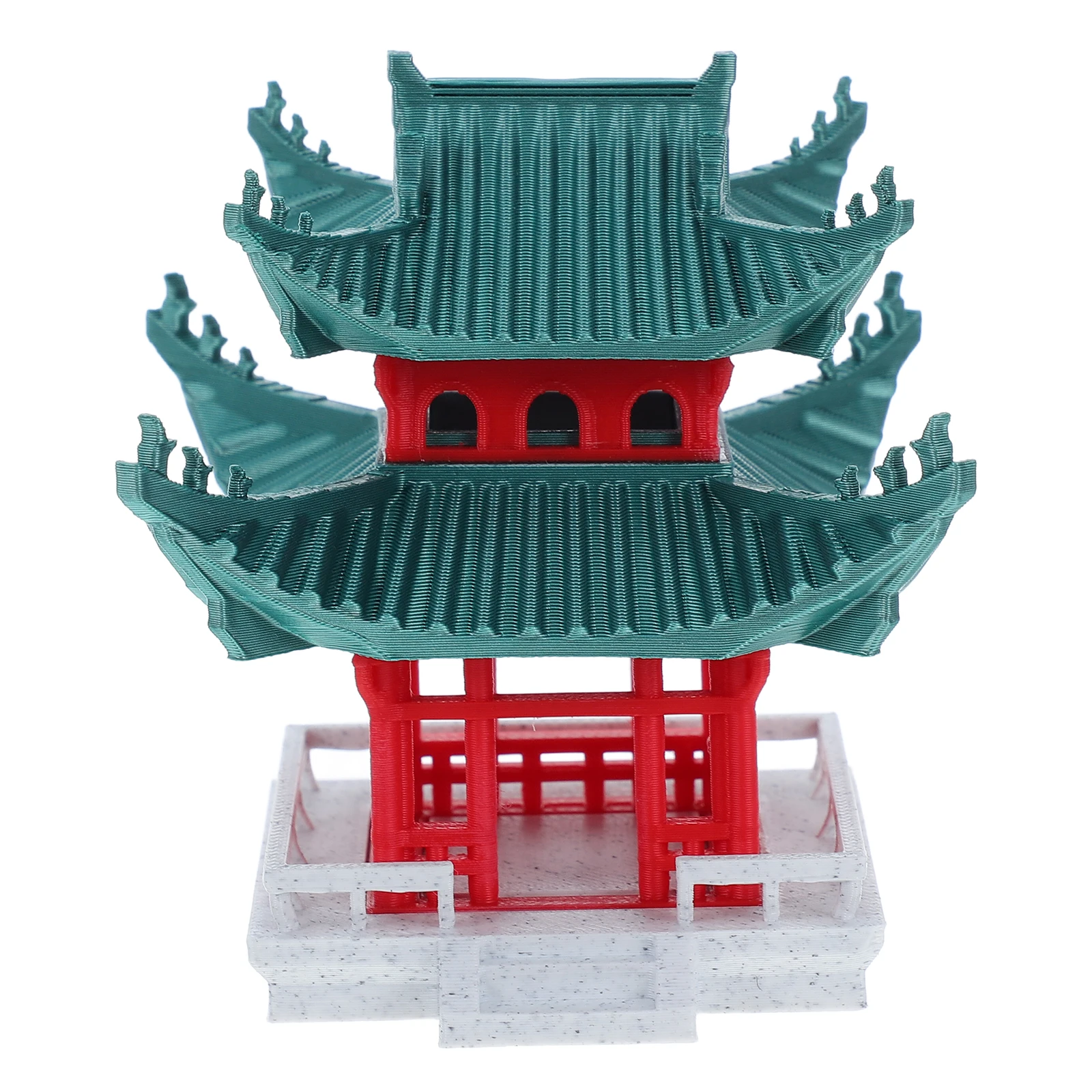 

Micro Landscape Architectural Ornaments Retro Pavilion Sculpture Aquarium Gazebo