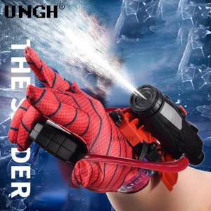 UNGH-Kids Spider Launcher Summer Beach المعصم لعبة إطلاق نار بلاستيك مع قفازات لعبة قتال مائية للأطفال أعلى 12 مبيعات بندقية كرة مائية - No8