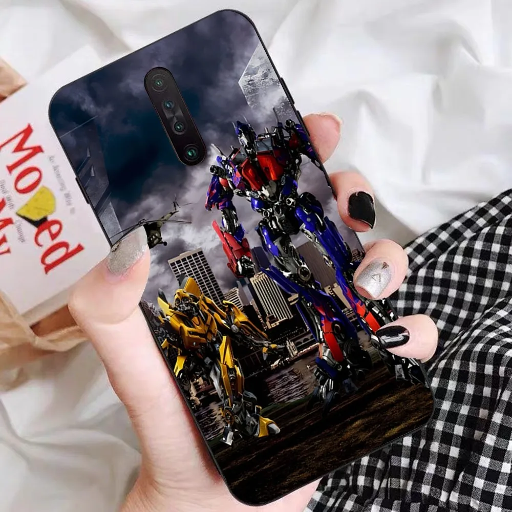 T-Transformers Autobot Phone Case For Redmi 5 6 7 8 9 10 plus pro 6 7 8 9 A GO K20 K30 K40 pro plus F3 Fundas