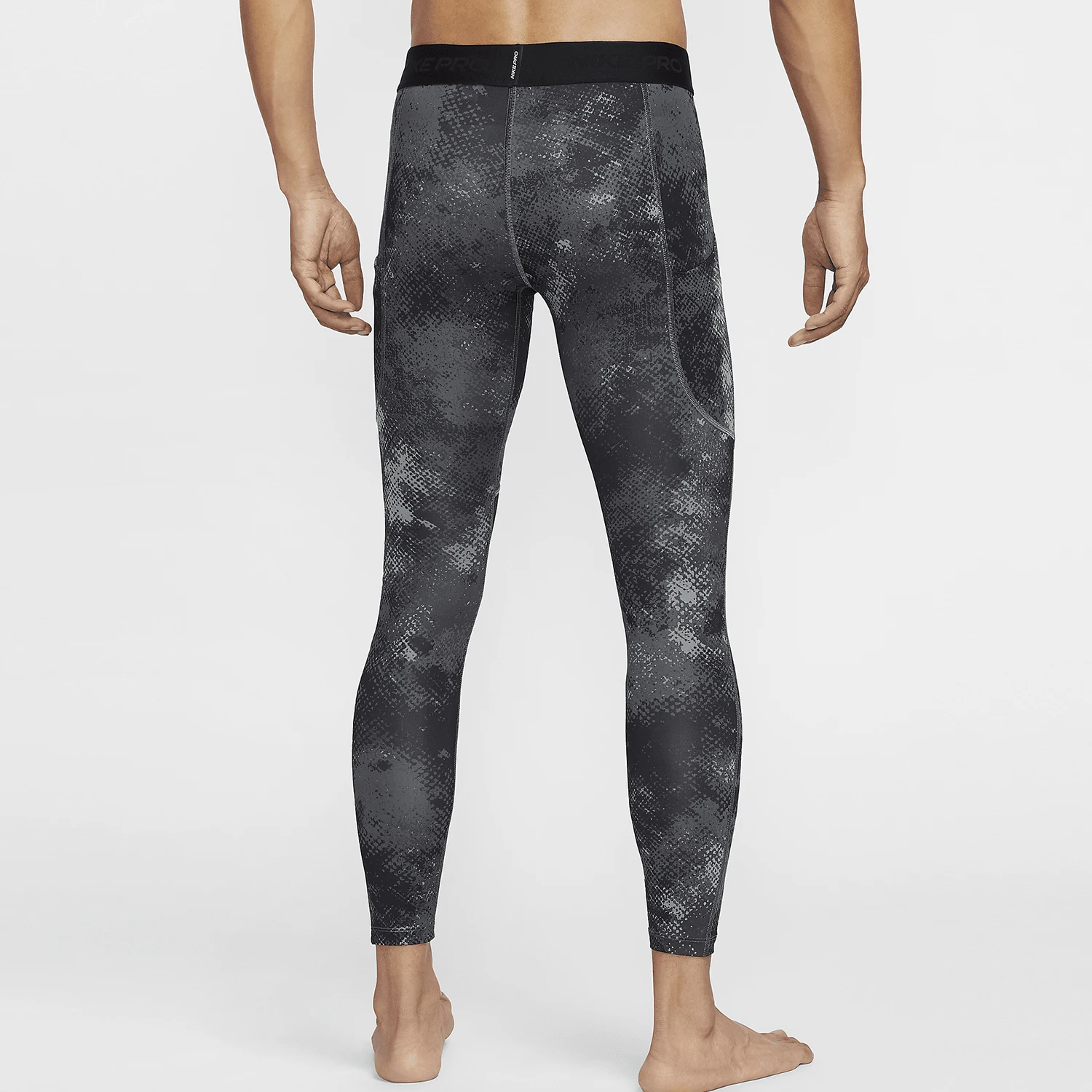 Nike genuine Pro Dri-FIT Men's Camo Compression Pants FZ0739-010
