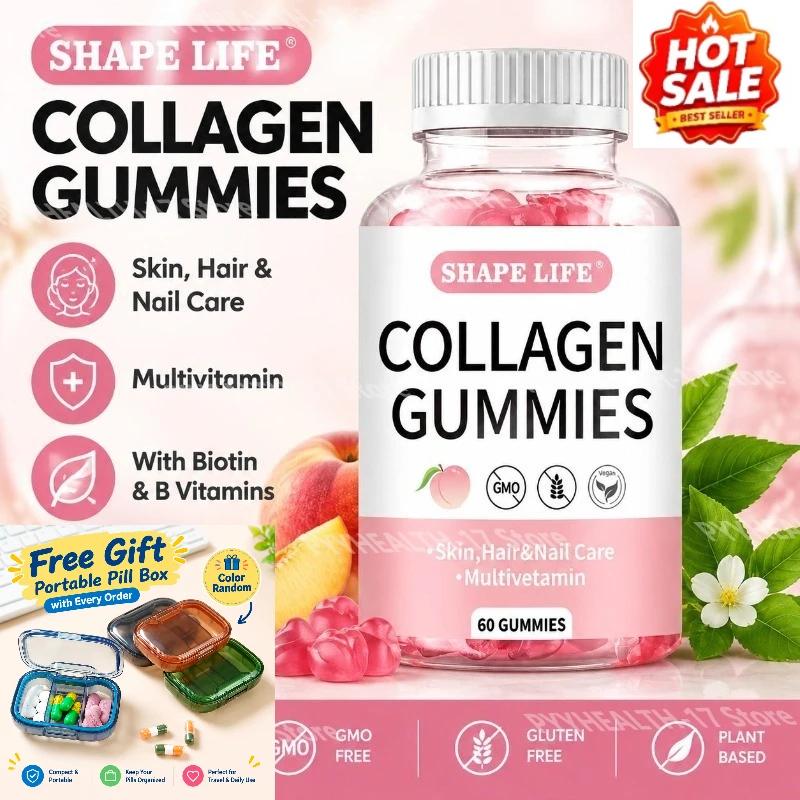 Hair Care Gummies - 쉐이프 라이프 콜라겐 젤리: 피쉬 콜라겐