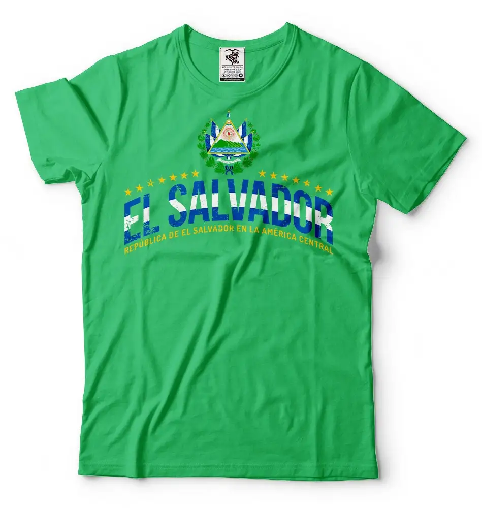 El Salvador T Shirt Salvadoran Diaspora Nationality Patriotic