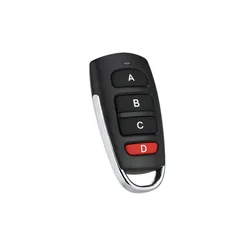 ABCD 4 Key Metal Clone Remotes Duplicator For Gadgets Car Home Garage Door Only Copy Fixed Learn Code 433Mhz Copy Remote Control