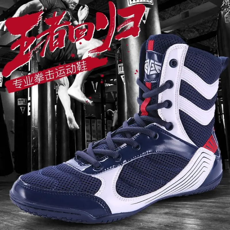 Professional Boxing Shoes for Mens Womens Brand Designer Wrestling Boots Top Quality Gym Training Shoe Fighting Shoes Unisex