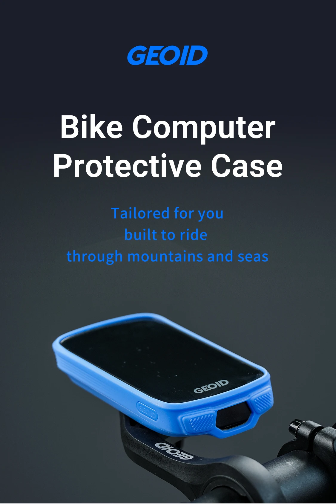 GEOID Fahrradcomputer Silikon-Schutzhülle für CC700/CC700PRO – Detail 1