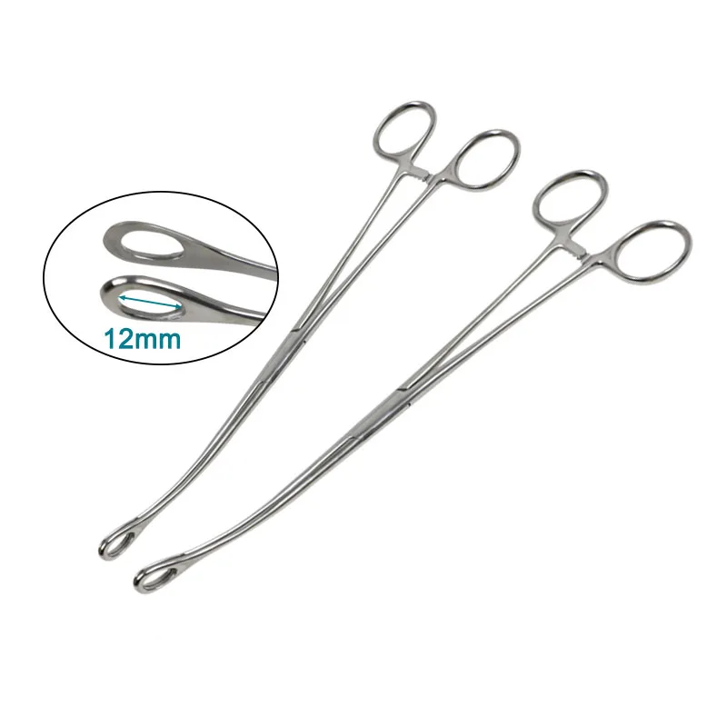 

GREATLH Surgical Pliers Clamp Hemostatic Tongs Laryngeal Forceps Magill Forceps Veterinary Instruments