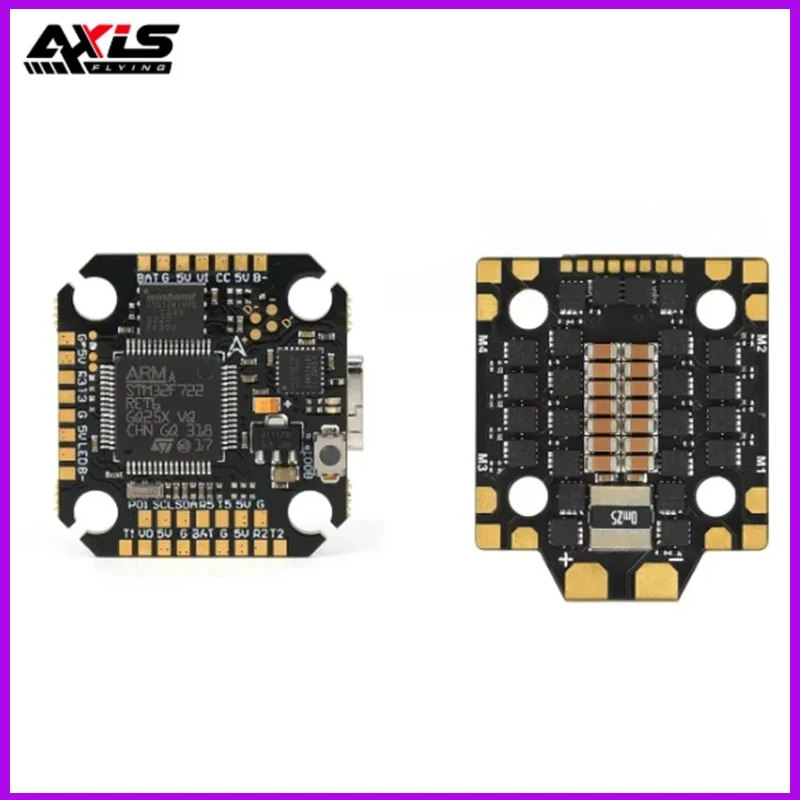 

Axisflying Argus Mini F7 STACK MPU6000 F7 Flight Controller 40A ESC BLHeli32 4-6s Mounting Holes 20*20mm M2/M3 For RC FPV Drone