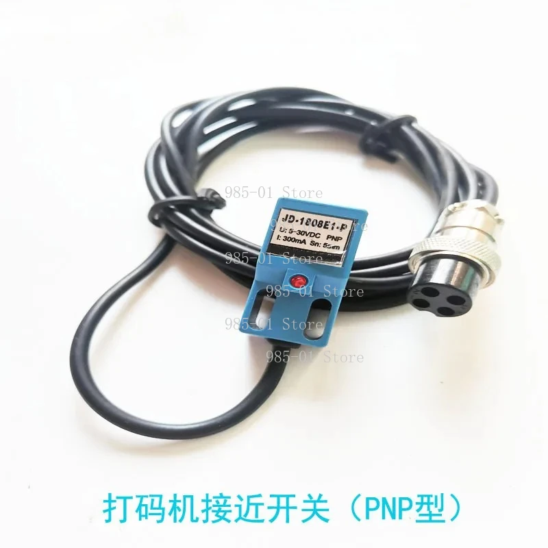 PNP Type Proximity Switch JD-1808E1-P for HP-241 Automatic Tracking Hot Coding Machine