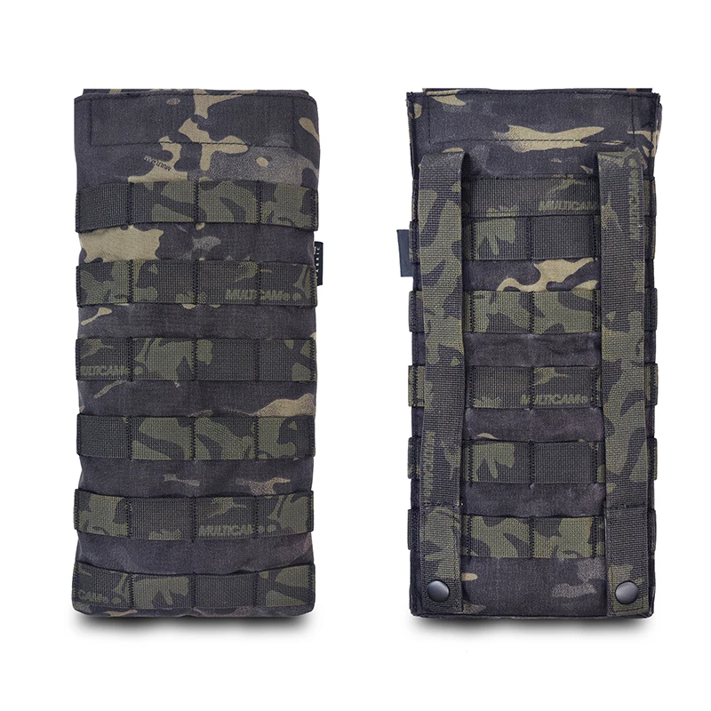 

Tactical Raiders Molle Hydration Bag Pouch 1,5 л, 50 унций, совместимый NIR MCBK, черный камуфляж ( 051810 )