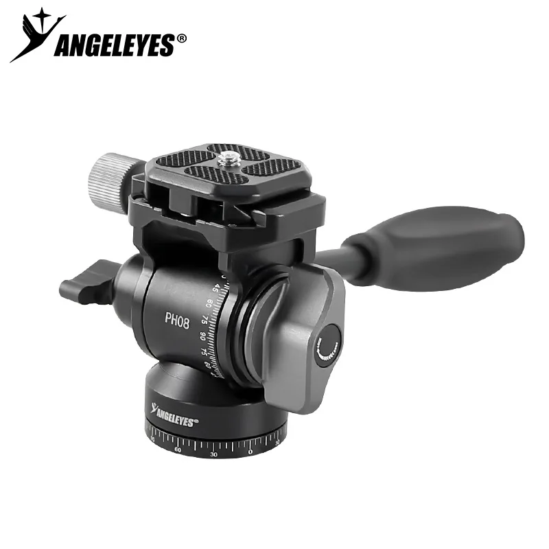 Gimbal Hidráulico de Latitud Angeleyes PH08, Gimbal Panorámico Portátil para Telescopio Astronómico con Modo Ecuatorial