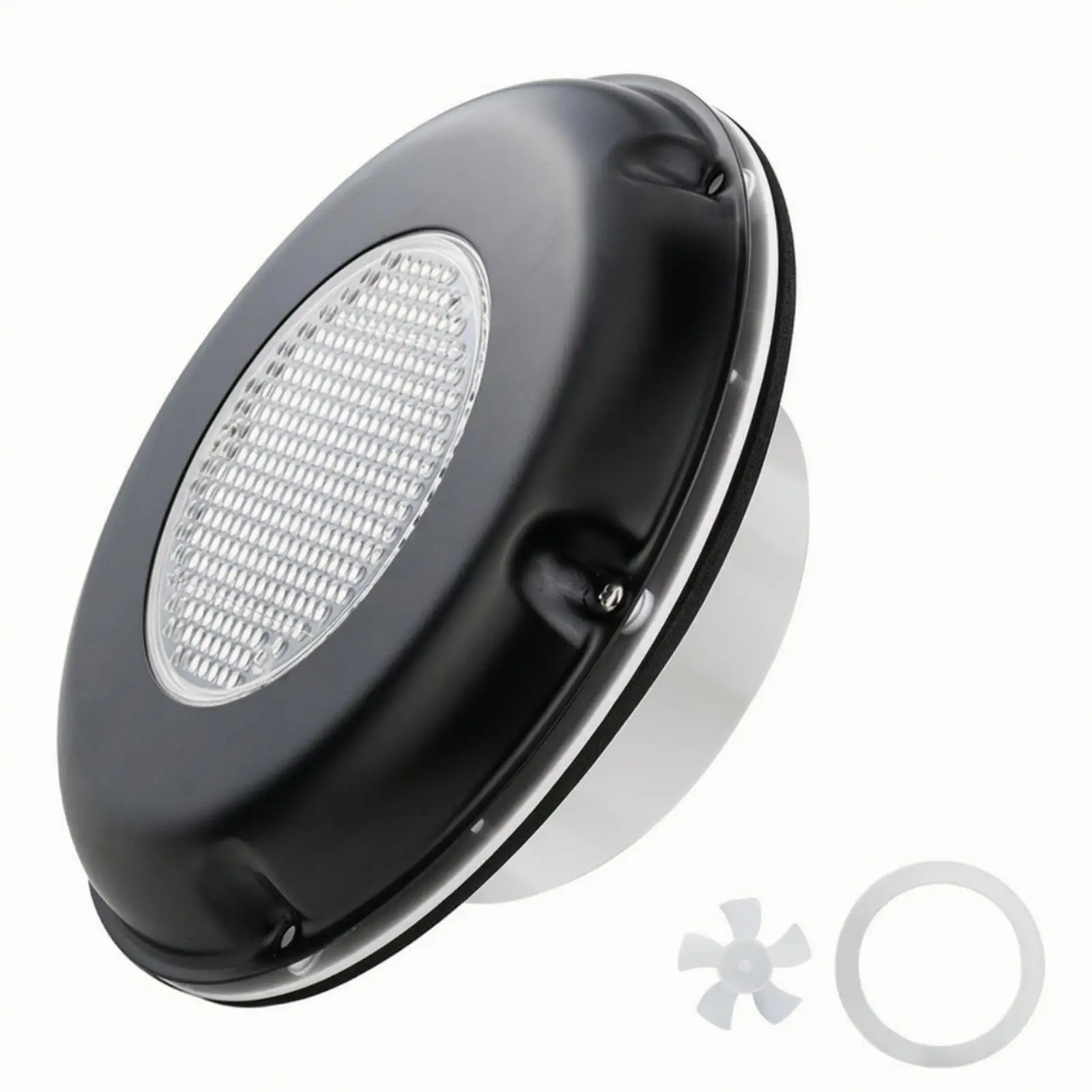Solar-Powered Ventilation Fan Slim-Profile for Attics, Cabins