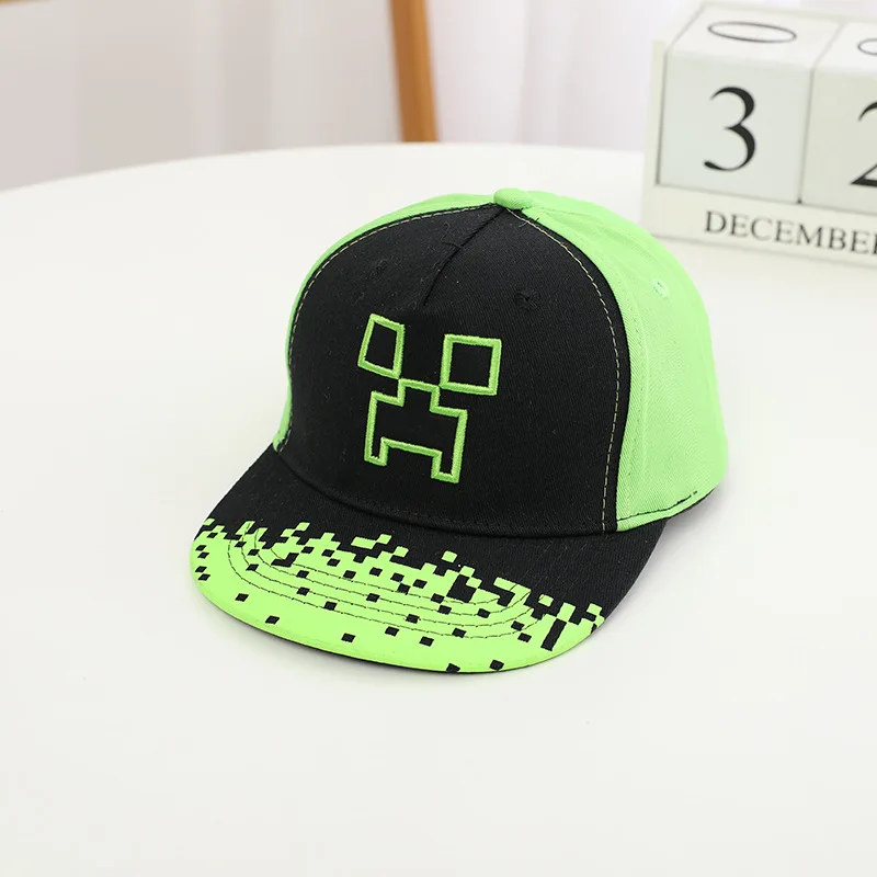 Halloween-Spiel Totem of Undying Hut Cosplay Unisex Pixel Block Baseballkappe Sonnenhut Outdoor-Accessoires Sport Party – Detail 4