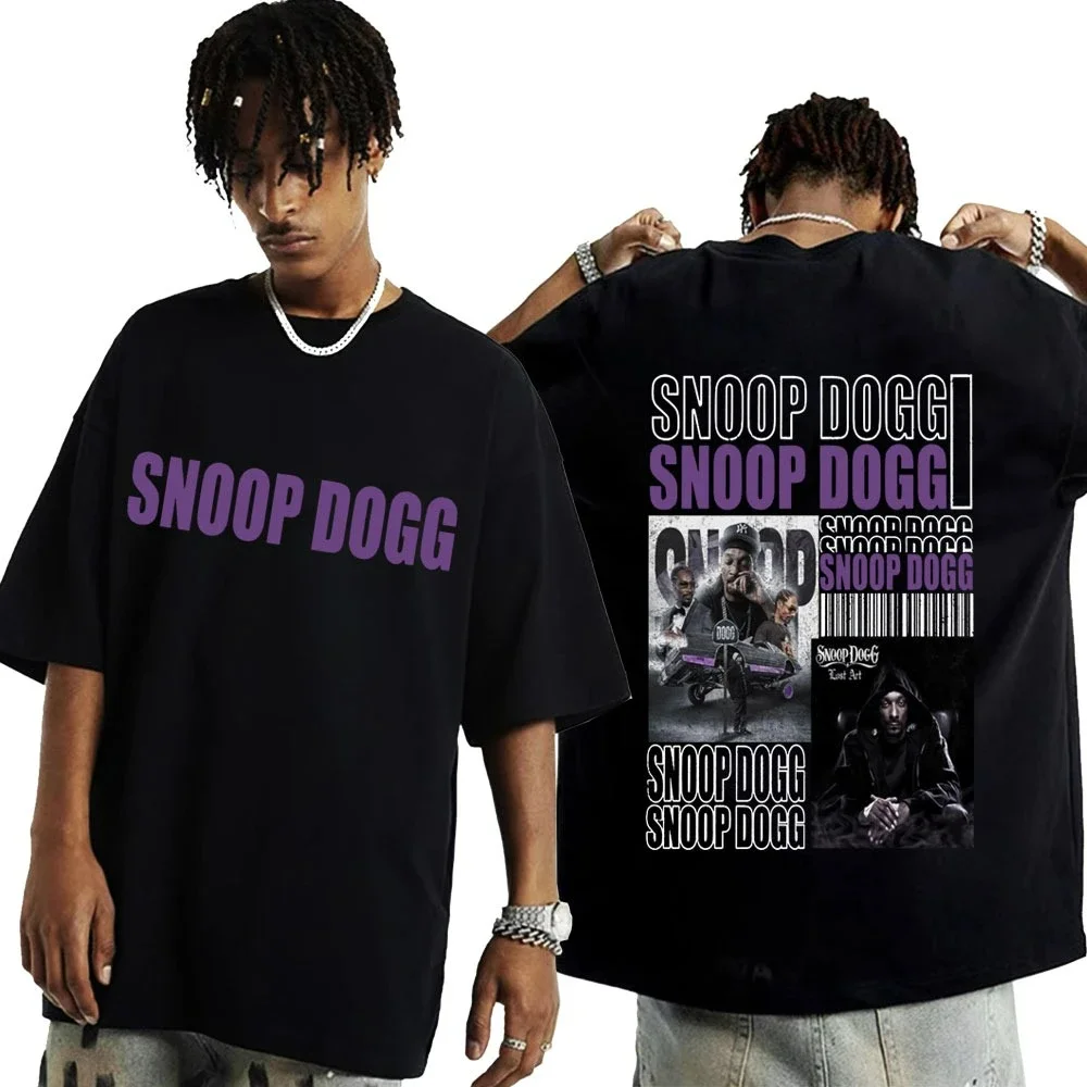 

Hot Sale Rapper Snoop Dogg Graphic T Shirt Men's Hip Hop Fashion Style Funny T Shirts Summer Unisex Oversized T-shirt Streetwear