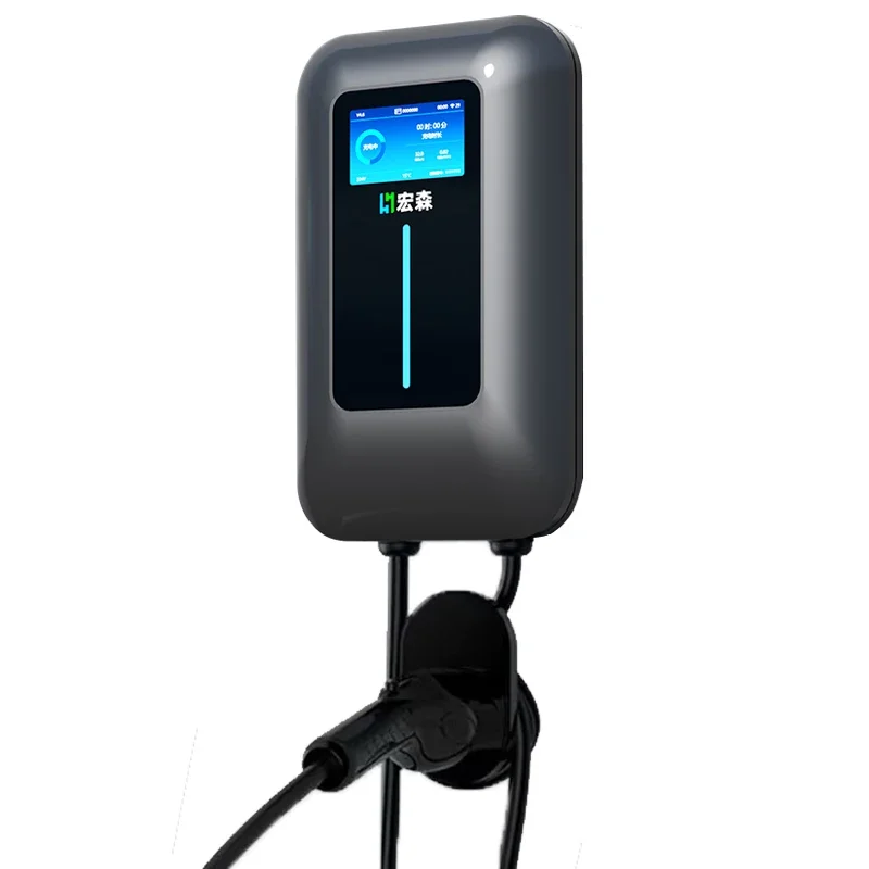 

Type2 EV Charging Pile 22KW 32A 5m Cable WIFI RFID APP AC Charging Station Wallbox Electric Vehicle Charger Factory Home OEM ODM