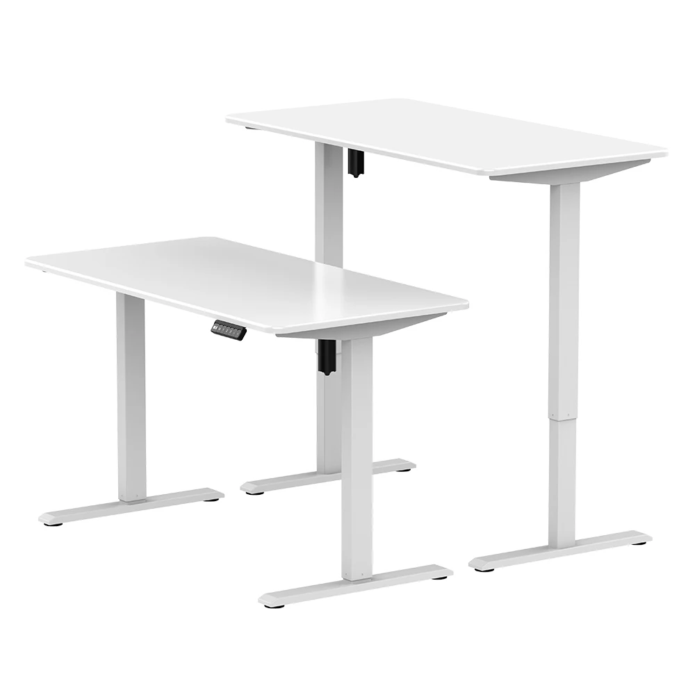 

Sit Standing Computer Single Motor Desk Modern Office Home Sit-Stand Height Adjustable Electric Tables Frame