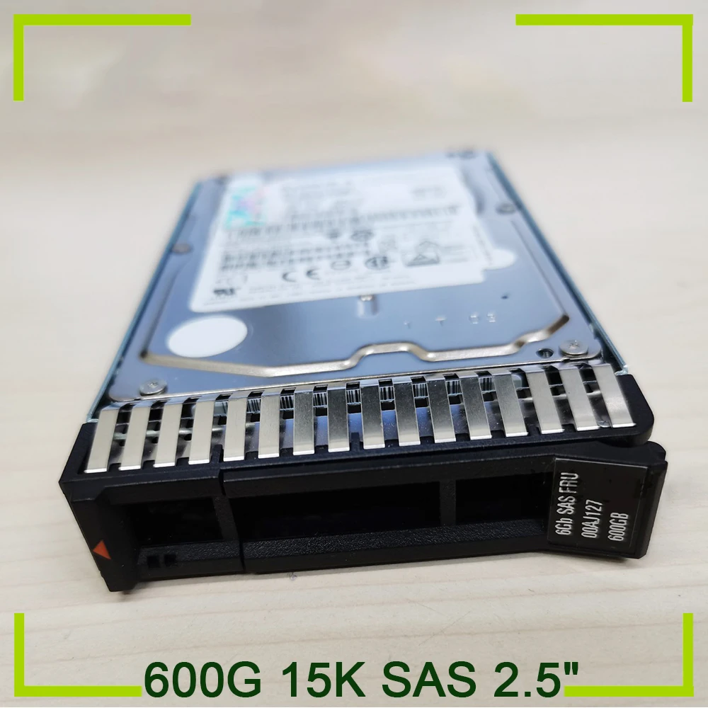 

For IBM Hard Disk 600G 15K SAS 2.5" 6Gbps 00AJ126 00AJ127 00NA631