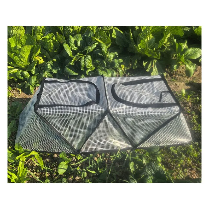 A93Z For Plants Cover Foldable Garden Accelerator-For Raised Bed, Mini Greenhouse Cover-For Vegetable Seedling Protector