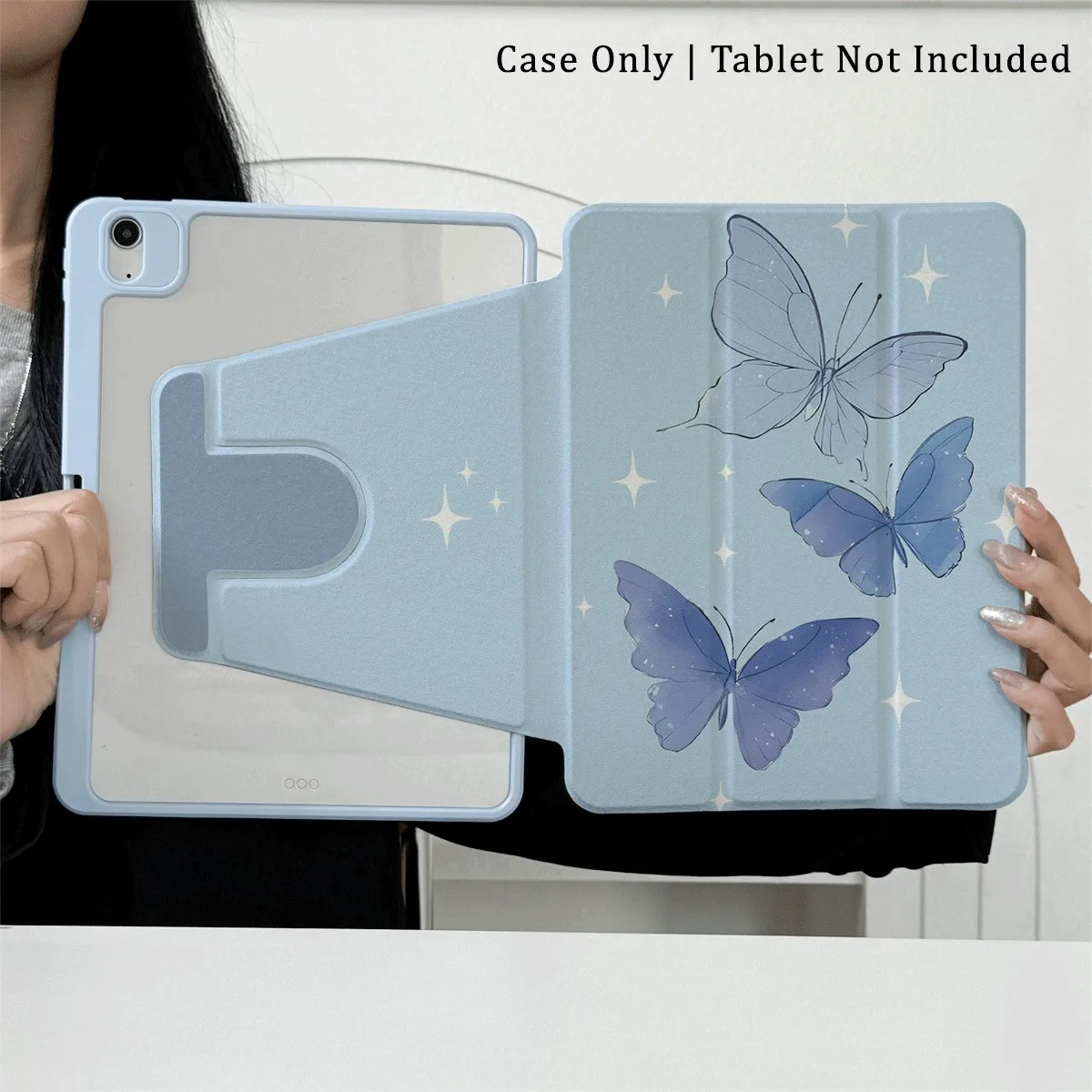 

Case compatible with iPad 10.9/Pro11/10th7/8/Air 4/5/Air 13(M3 2025)/Air 11(M3 2025)/Air 11(M3 2025)/(A16 2025)