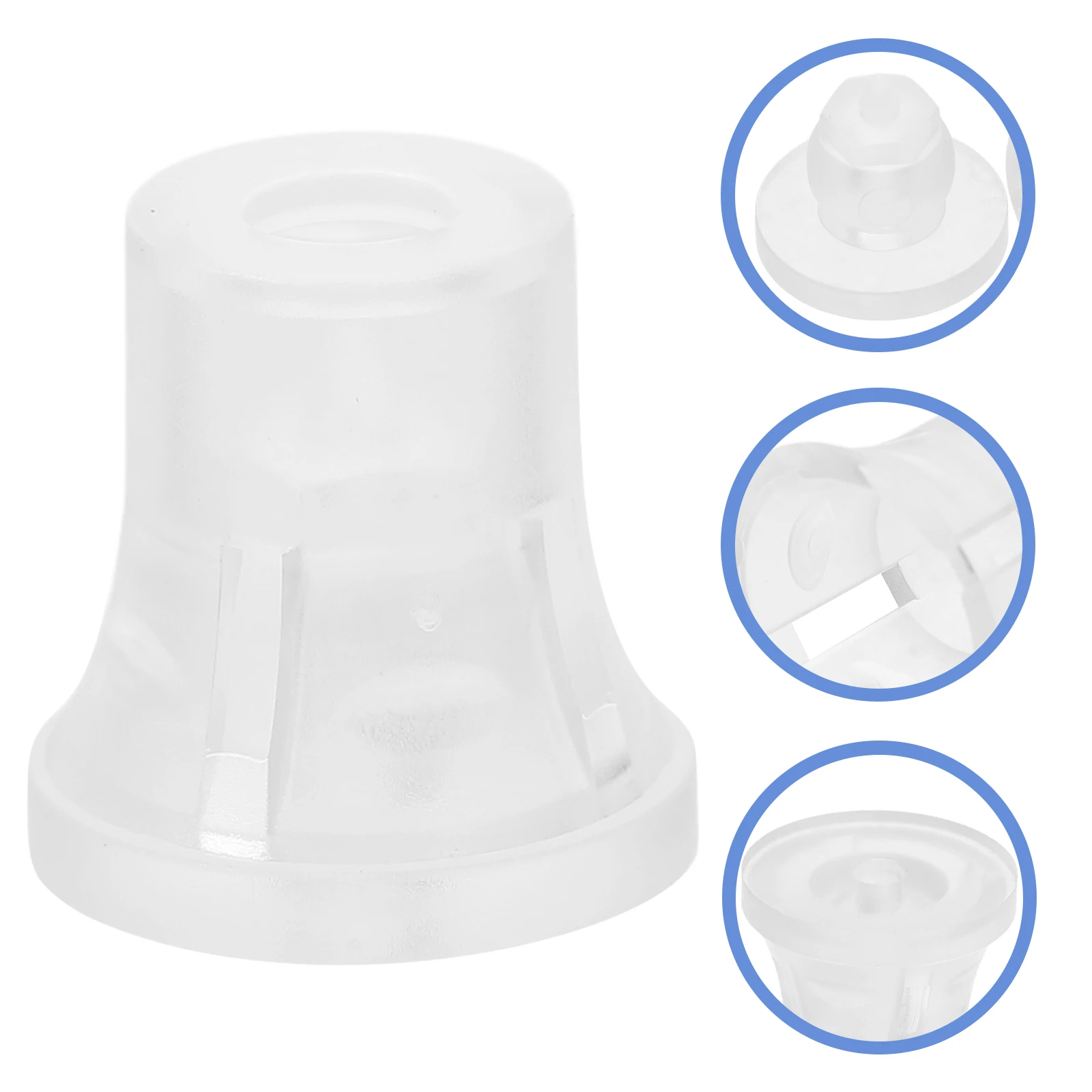 

10pcs Clear Plastic Standoff Transparent Mounting Hardware For Glass Boards Signs Display Projects Screw Fasteners Wall